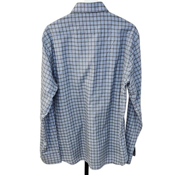 Paul & Shark Yachting Men's Long Sleeve Button Down Shirt Size Large Check Print - Picture 3 of 9